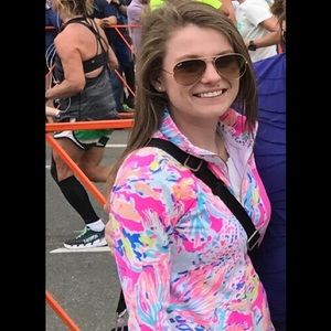 Ray-Ban Brown Gradient Aviator Sunglasses