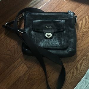 Black Coach Crossbody