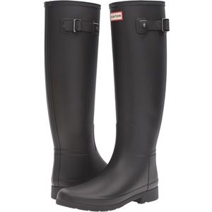 Hunter Original Tall Wellington boots in black