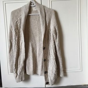 Coincidence and Chance Beige Knit Cardigan