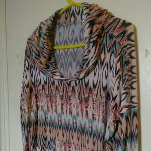 Slouchy Lightweight Printed Hoodie