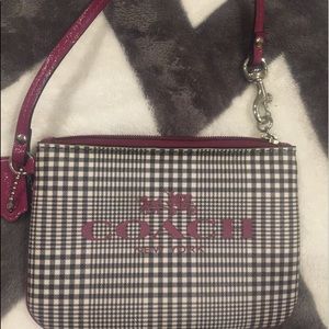 Coach wristlet