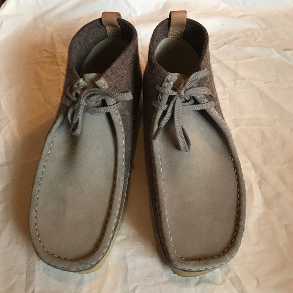 clarks men's wallabee boot