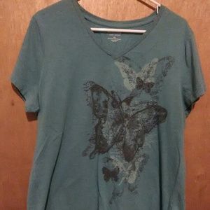 Butterfly tee