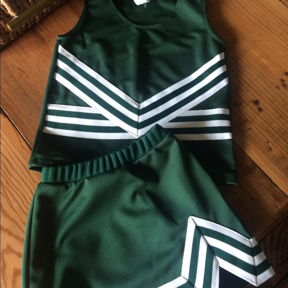 Cheer Uniform Dark Green NEW!