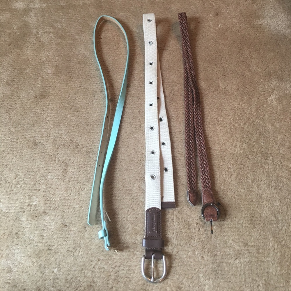 3 belts