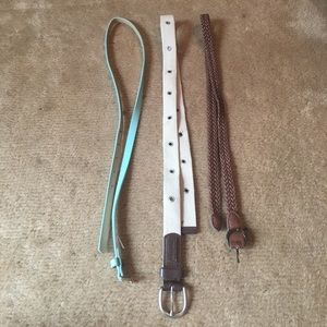 3 belts