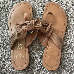 Jessica Simpson bow sandals!