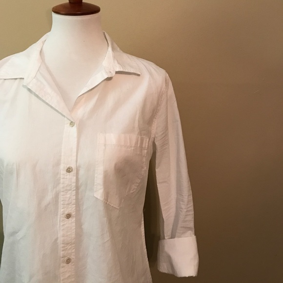 Merona Tops - White Button Down Blouse