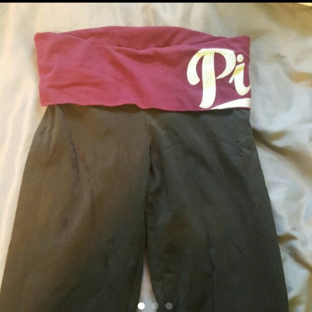 Pink! Yoga pants