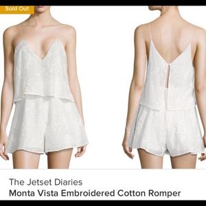 The Jetset Diaries monte vista Romper