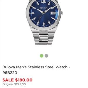 Bulova men's watch