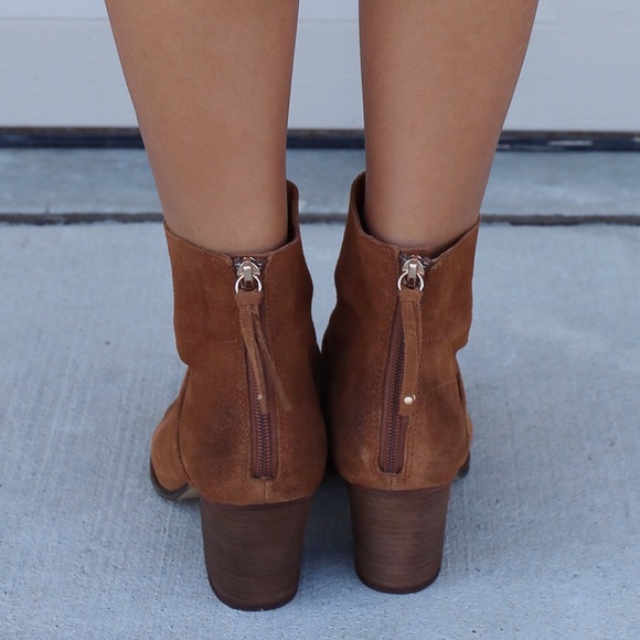 Whiskey Distressed Ankle Bootie - Picture 5 of 8