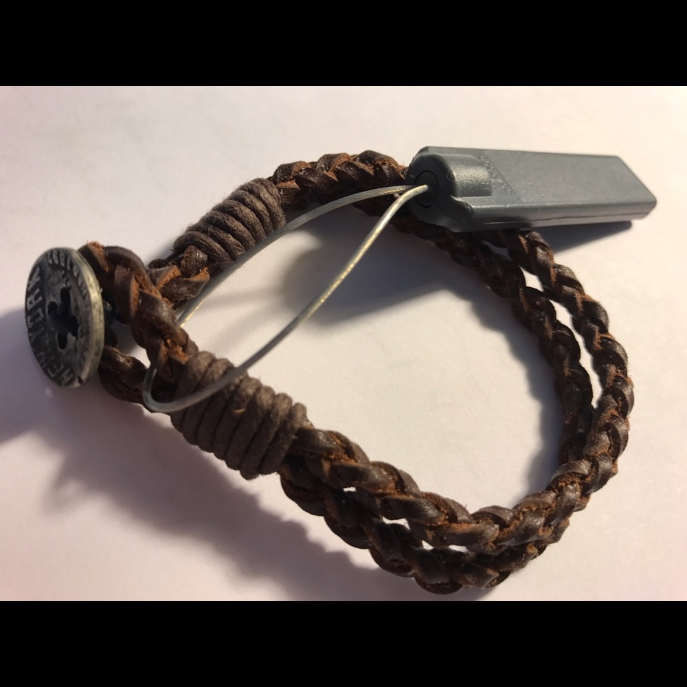 Abercrombie leather bracelet