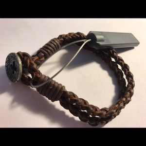 Abercrombie leather bracelet