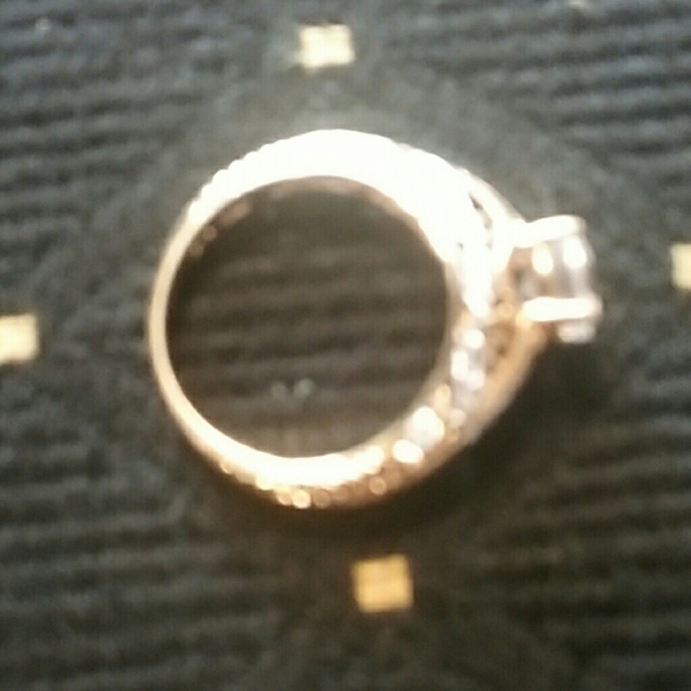 925 hold platied beautiful ring