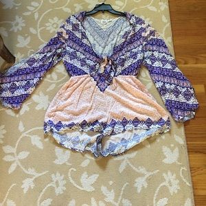 Somedays Lovin Outsider Print Romper