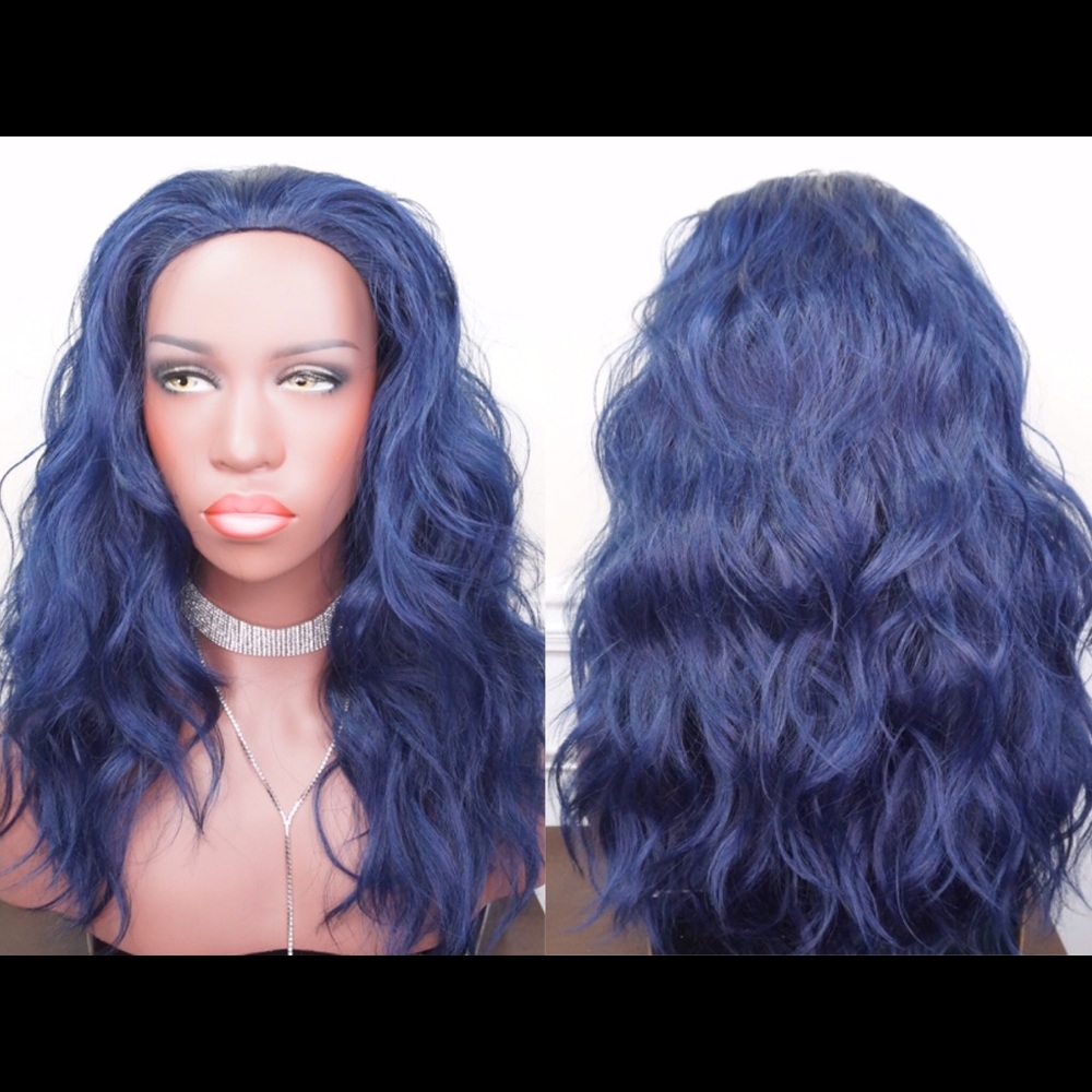 Long Wavy Half Wig