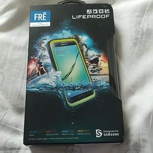 Lifeproof Fre Samsung S7 waterproof case green new