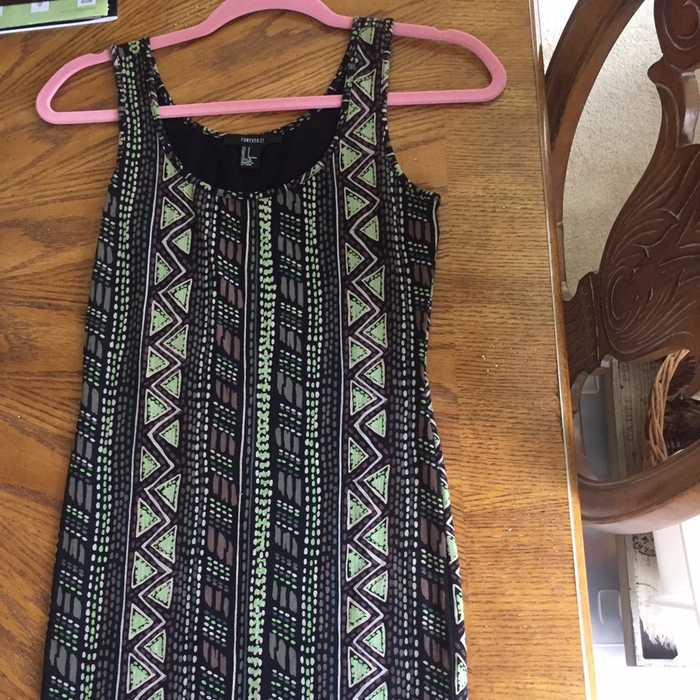 Forever21 Printed Bandage Dress