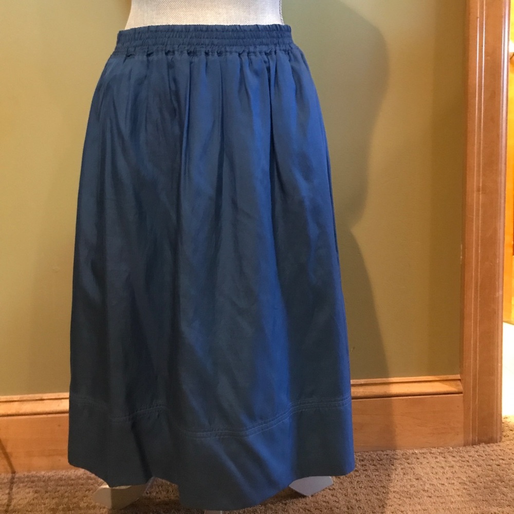 Burberry Britt Silk Skirt (With Pockets!)