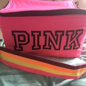 PINK Victoria secret Ice cooler