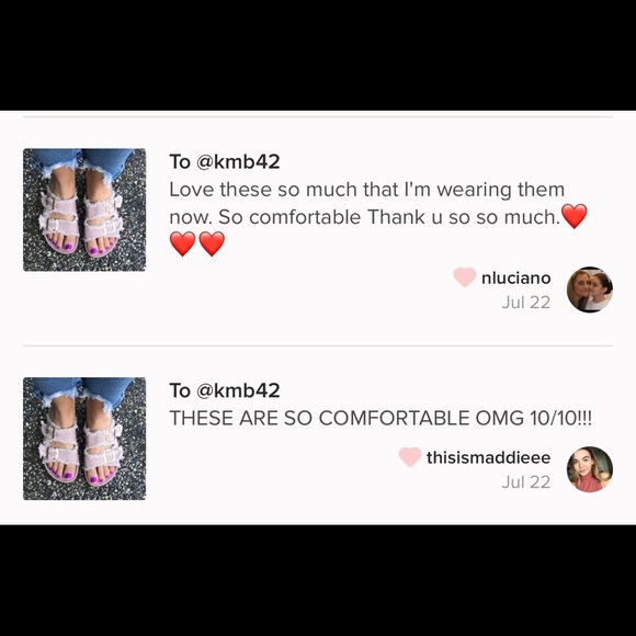 SOLD OUT ! Dusty Pink Flat Birk Sandals - Picture 7 of 8