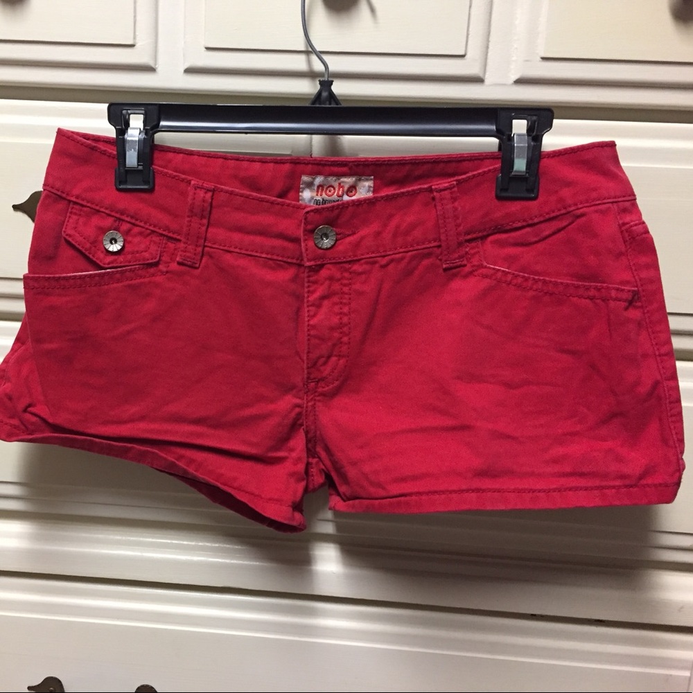 GUC red No Boundaries juniors size 7 shorts