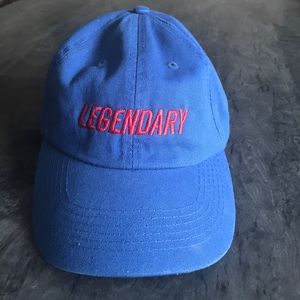 Legendary strap back hat