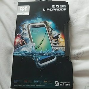 Lifeproof case for Samsung S7 NWT white/gray