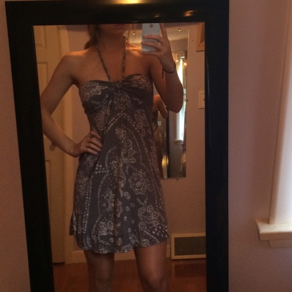 Neck tie dress