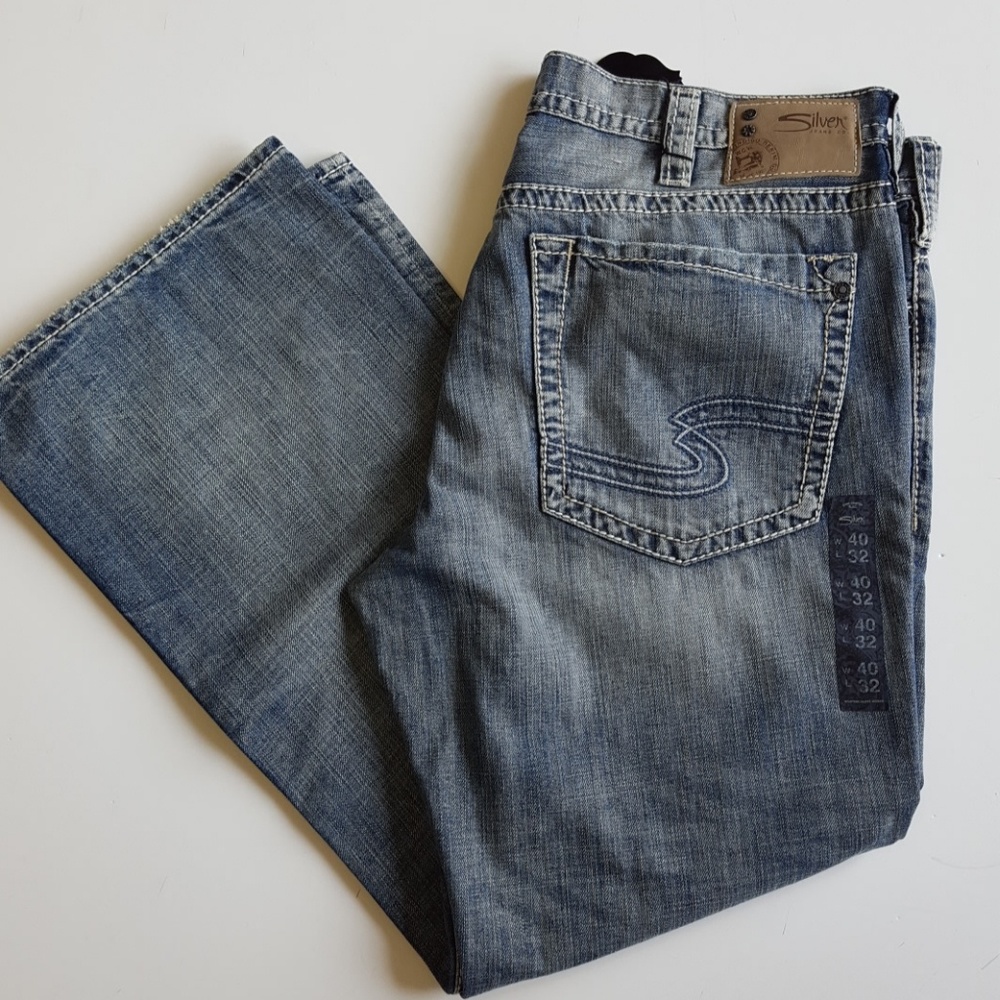Men's Silver  Jeans "Grayson"