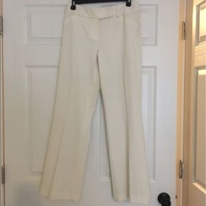 Winter White Business Pants