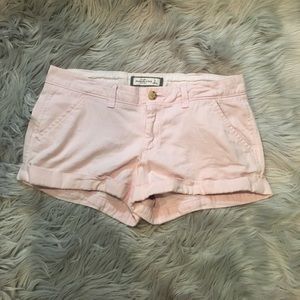 Light pink Abercrombie and fitch shorts