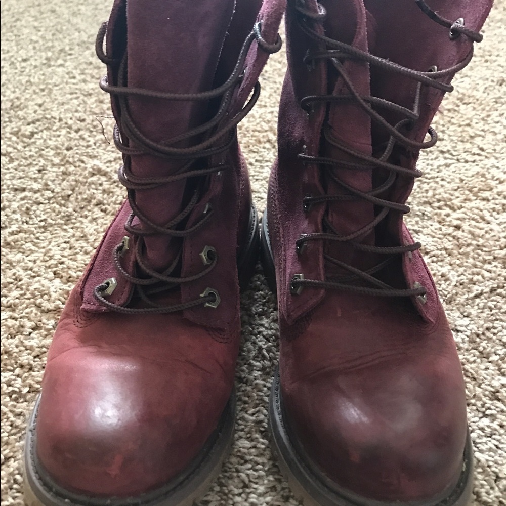 Maroon Timberland Earthkeepers