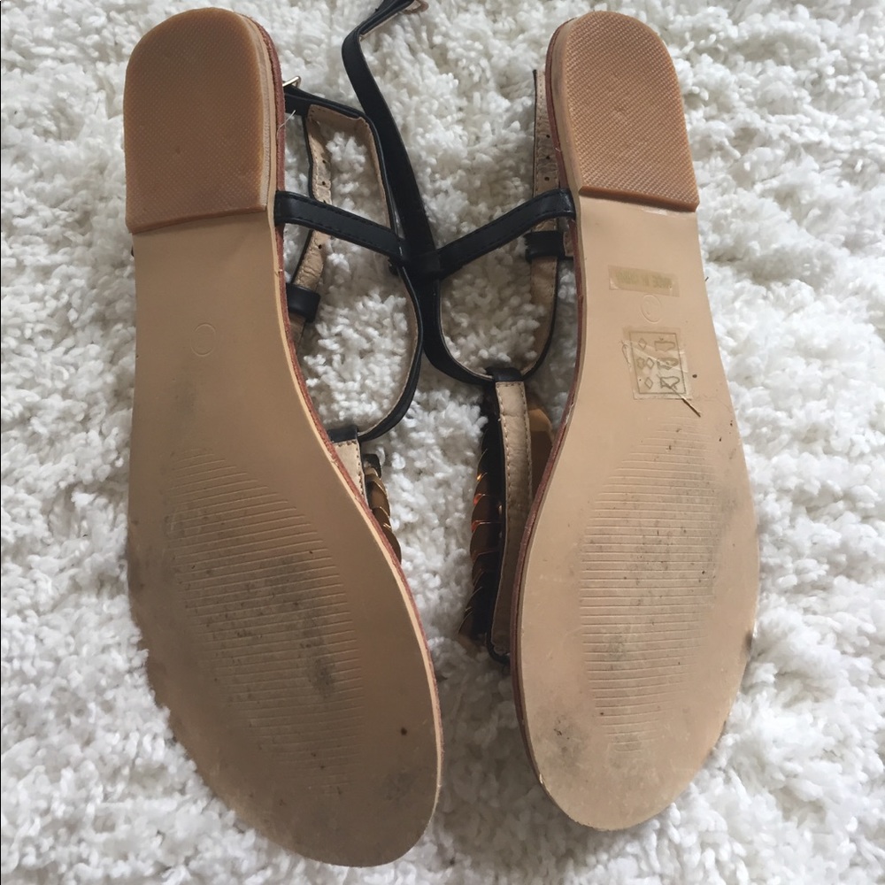 Derimod gold sandals - Picture 4 of 4