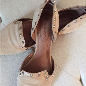 Corso Como flat with stud accent