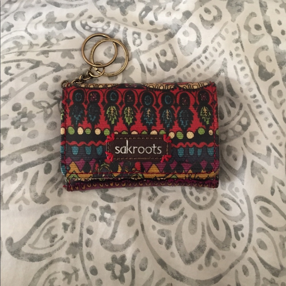 NEVER USED Colorful Sakroots wallet