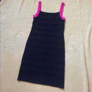 Aqua by Bloomingdales body con dress xs NWT