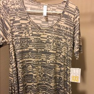 NWT striped floral perfect t