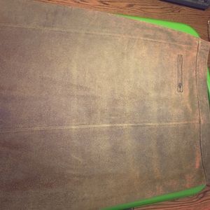 BCBG Size 4 suede skirt