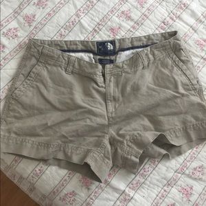 North Face Khaki Shorts