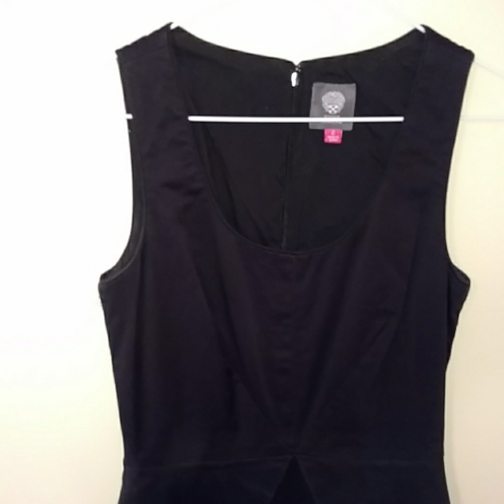 Vince Camuto Black Fitted dress