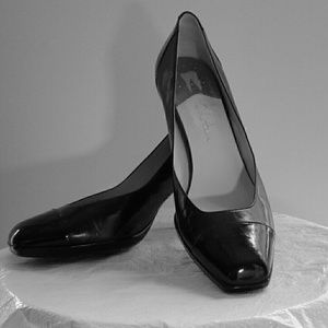 Cole Haan Nike Air insole leather & patent heels s