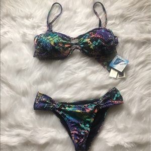 Multi Color Bikini Set