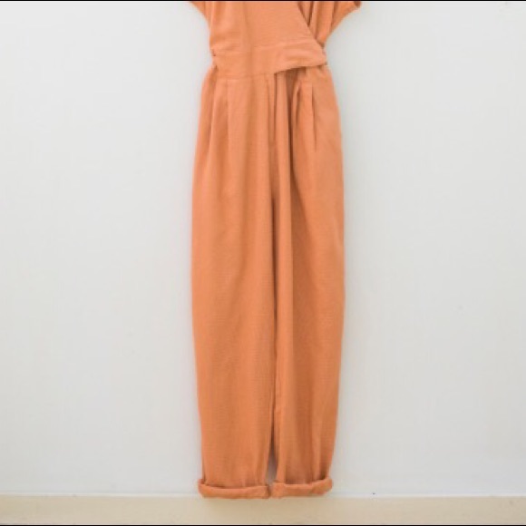 New with tags curator maren jumpsuit SALMON COLOR - Picture 3 of 3