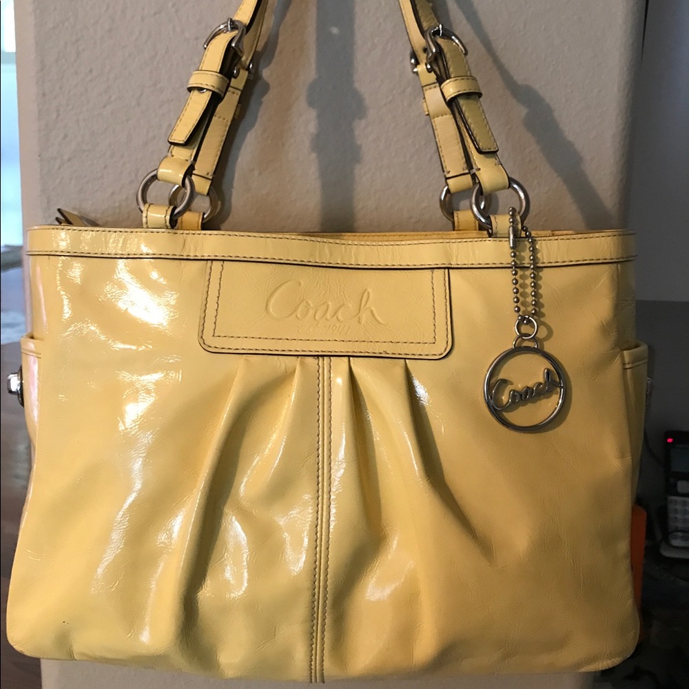 Yellow Coach purse