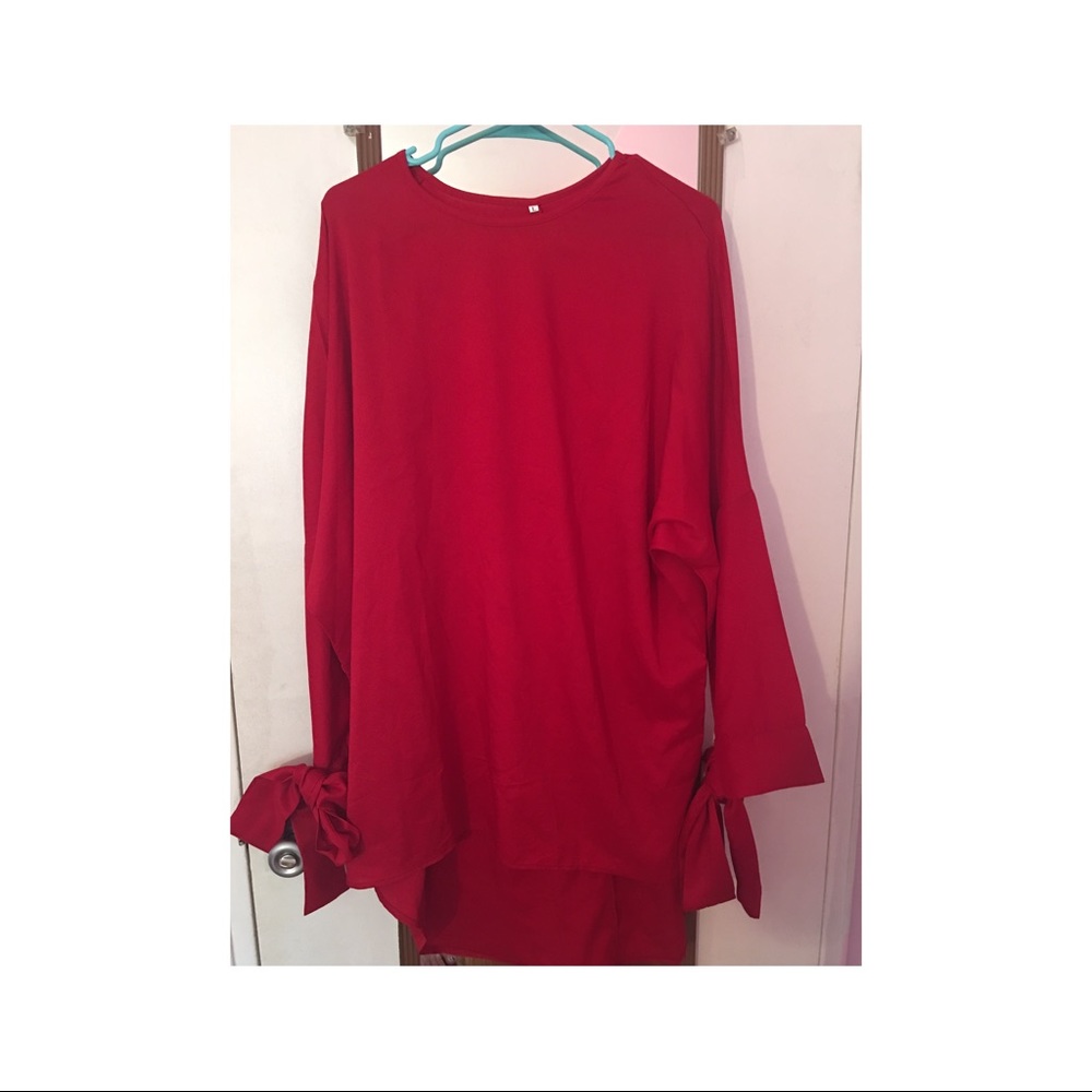 Red dress