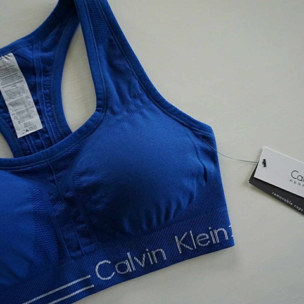 CALVIN KLEIN PERFORMANCE SPORTS BRA MEDIUM IMPACT - Picture 2 of 5