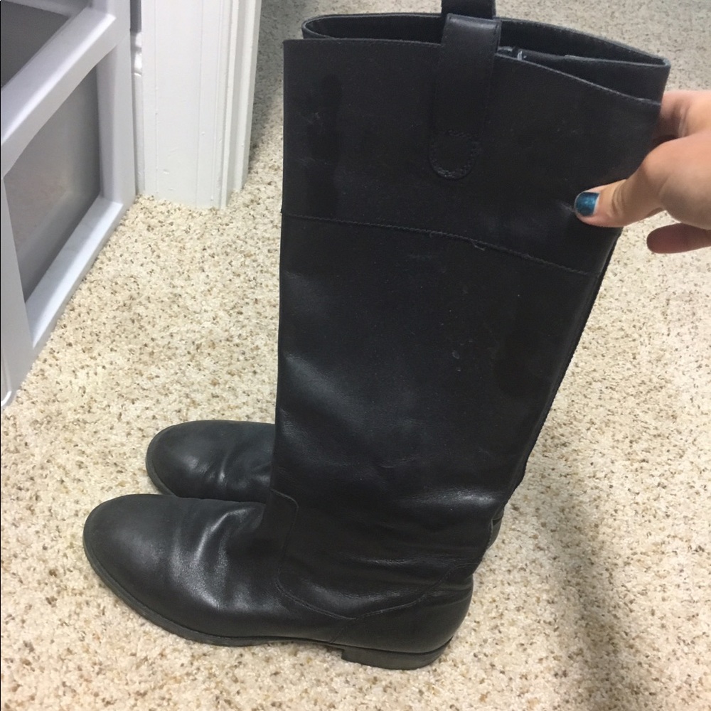 Black Ralph Lauren boots